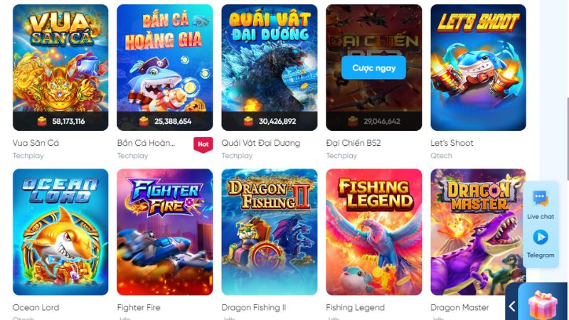 8live - Nhà cái cá độ bóng đá uy tín hàng đầu Việt Nam 3 Kho game hot có mặt tại nhà cái đẳng cấp