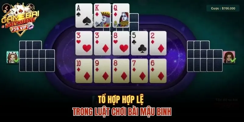 Luật Chơi Bài Mậu Binh Và 3 Mẹo Chinh Phục Chiến Thắng 2 Bộ hợp lệ trong luật chơi bài Mậu binh