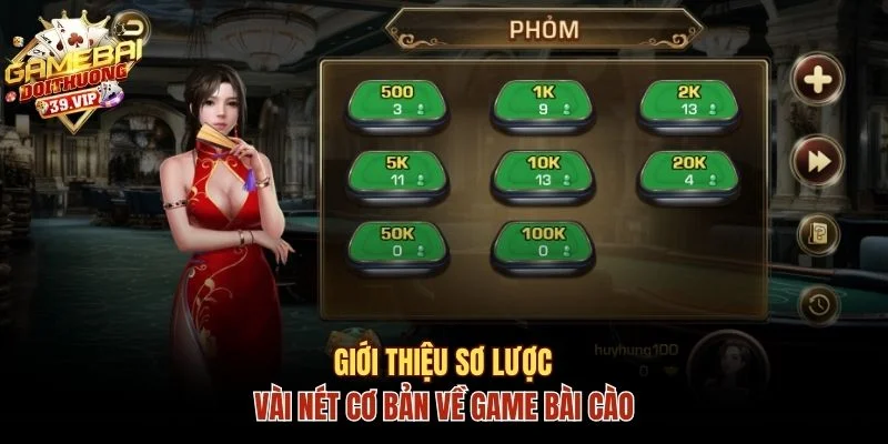 Game Bài Cào - Top Kinh Nghiệm Chơi Game Nhận Thưởng 2025 1 Nét sơ lược về siêu phẩm game bài cào